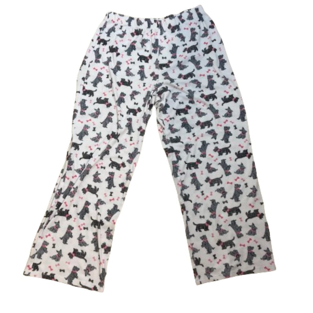Karen Neuburger Scottie Dog Women's Soft Knit Pajama/ Lounge pants, sz Medium